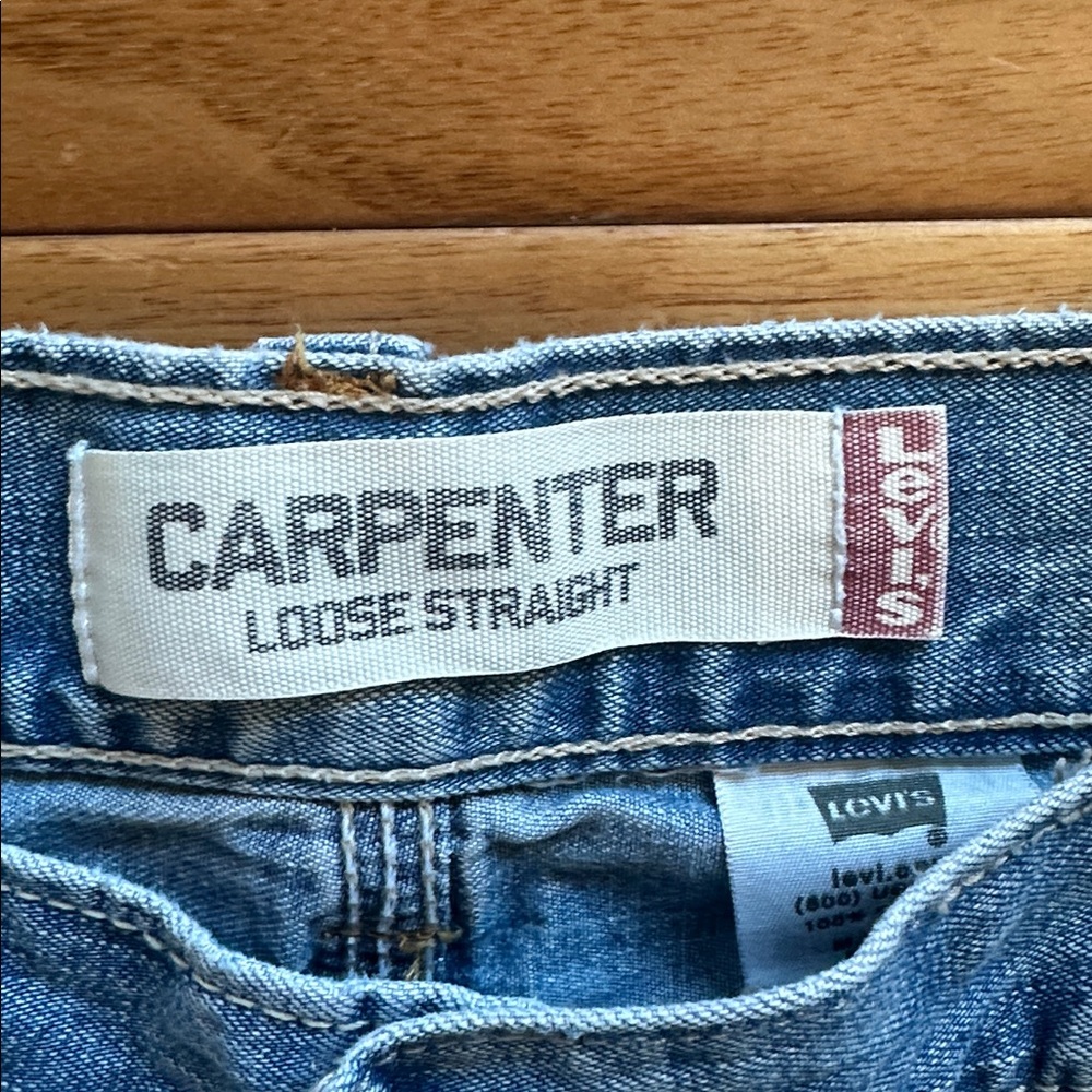 Vtg Levi’s Carpenter Jeans - Picture 4 of 6